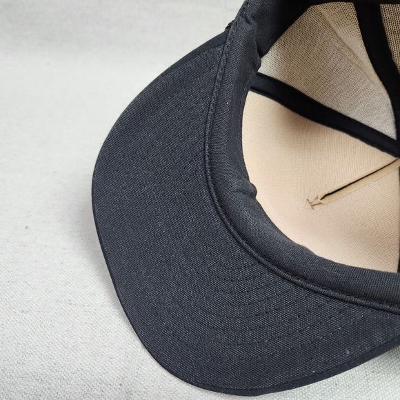 Terrys Uniforms Cap Hat Snap Back Black Adjustable Spell Out Chief of Police - Picture 6 of 12